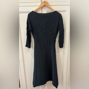 Babette Charcoal Color 3/4 Sleeve Dress—BEAUTIFUL!!  Like New!! Great for Travel